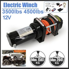 12V Electric Winch Heavy Duty