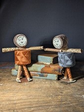 2 Vintage 1940s mending maids darning dolls,shop display, haberdashery, quirky 