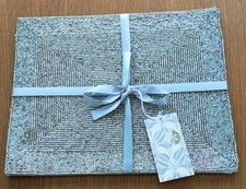 LAURA ASHLEY Beaded Silver Set