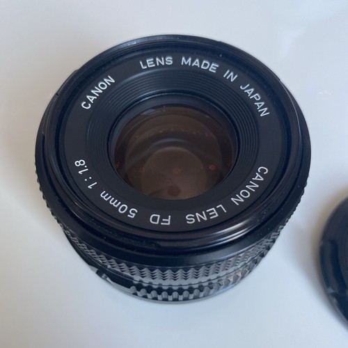 Canon 50mm lens - fd, near