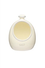 KitchenCraft Neutral Cream Ceramic Salt Pig Cellar Pot Canisters Holder