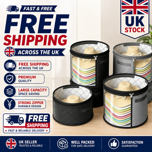 Hat storage box large - storage,