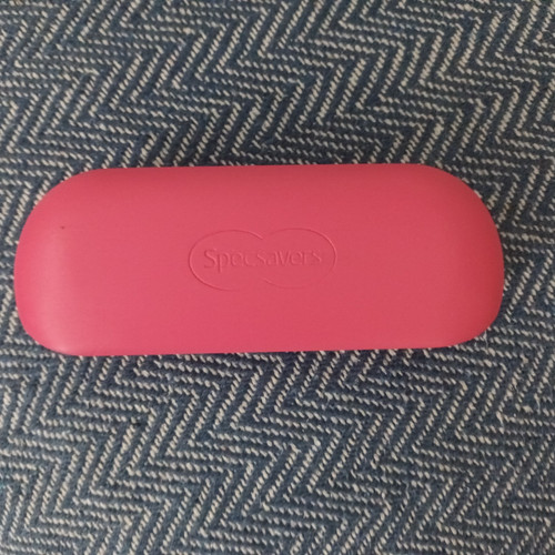 Specsavers hard pink - pink, snap