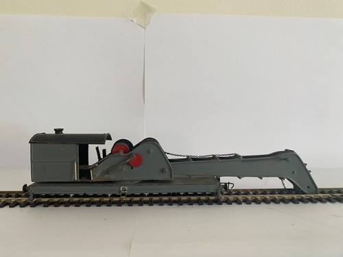Metal kit built steam crane - kit-built,