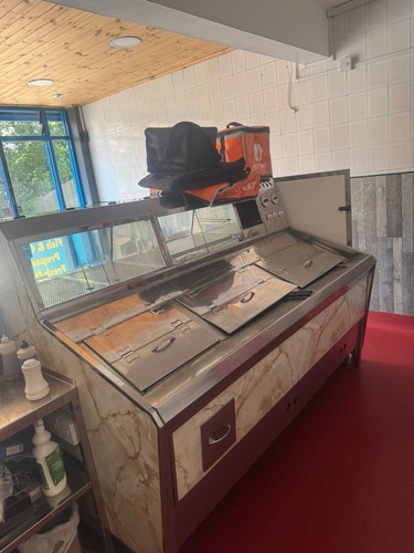 Fish and chips shop - chips,