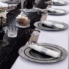 210PCS Silver Plate
