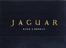 Jaguar Mark 2 Mk2 2.4 Saloon French market sales brochure