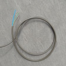 0.5MM 2183Y 3 CORE ROUND GOLD/BRASS FLEX TABLE LAMP LIGHTING CABLE 3A  METRE