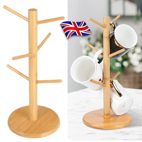 Hooks bamboo mug - 6, tree