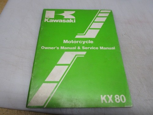 1987 kawasaki kx60 service - 1987,