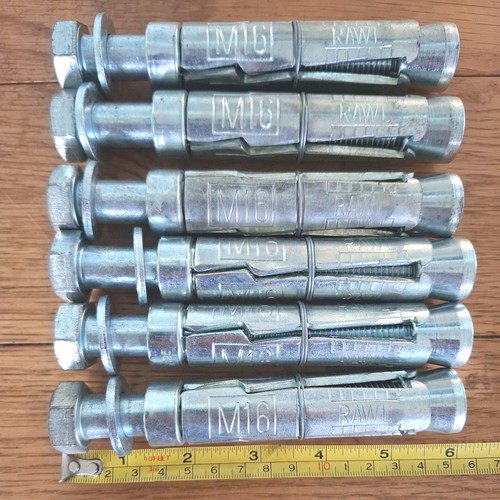 Rawl bolts m16x150 - bolts,