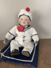 Porcelain Doll "Matthew" 10"(25cm) Yolanda Bello, Knowles Collection 1987