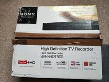 Sony SVR-HDT500 500GB HDD Hard Disk Recorder Black FAULTY Sold as SPARES