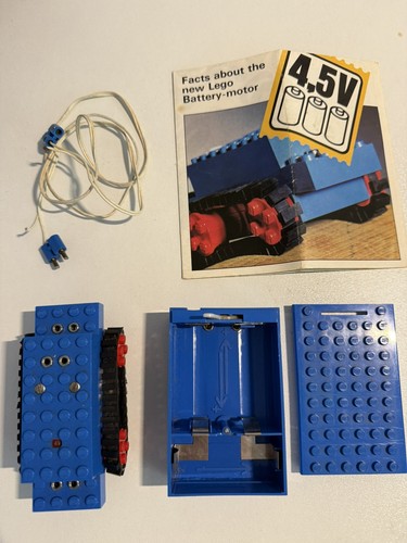 Lego blue battery box - blue,