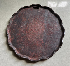 Vintage ILSA ITALY Solid Cast Iron Stove Heat Diffuser Europe Old Metal Trivet