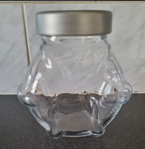 Clear glass storage jar 15l - glass,