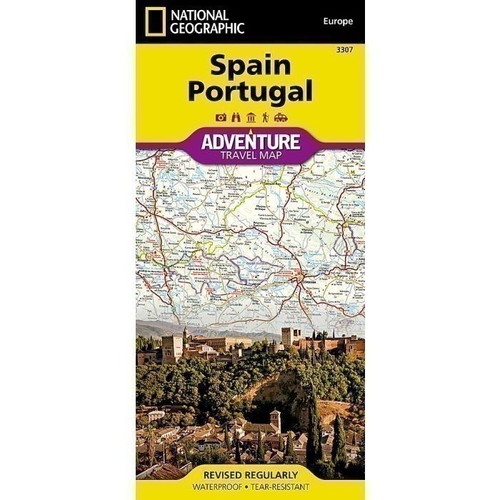 Spain and portugal map - spain,