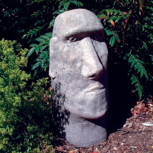 Moai easter island head - moai,