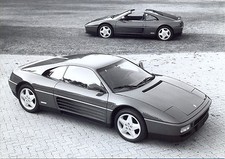 Ferrari 348 GTB & GTS 1990 original Pininfarina press photo