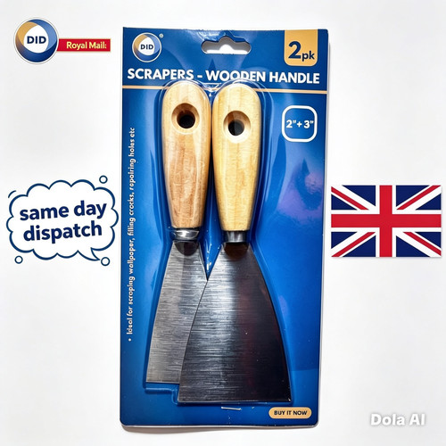 2pc paint scraper set - paint,