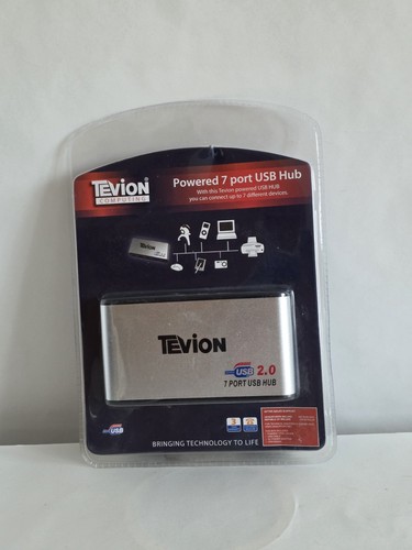 Tevion powered port usb hub - tevion,