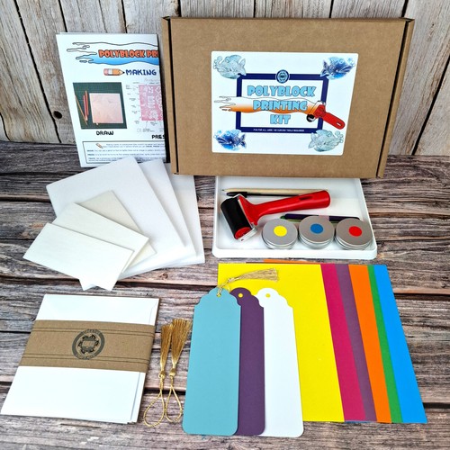 Poly block printing craft - , kit