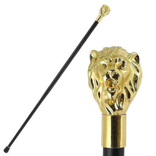 Luxury walking stick - walking, golden