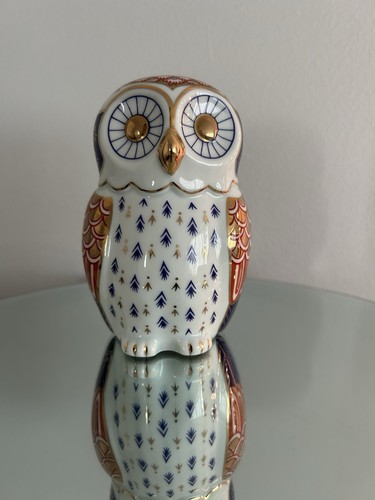 Librasco porcelain owl - porcelain,