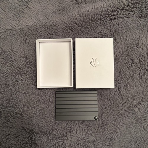 Rimowa aluminum card holder - rimowa,