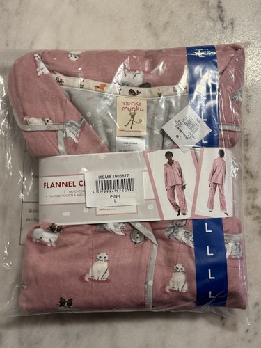 Munki pink flannel - munki,