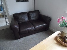 used 2 seat leather sofa