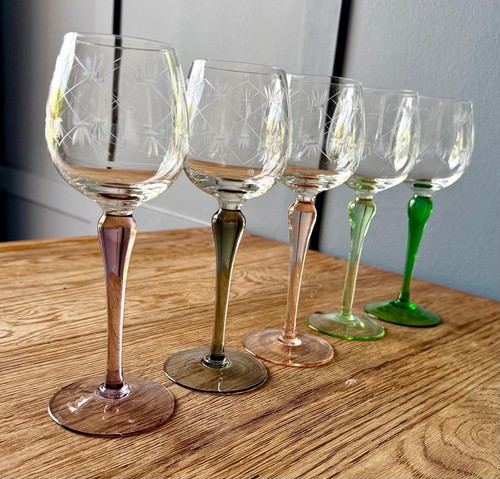 Vintage mid century - century, coloured