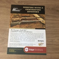 GUNS28 MAGAZINE ADVERT 12X9 REMINGTON MODEL 597 RIMFIRE