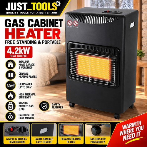 2kw gas cabinet heater 15kg - cabinet,