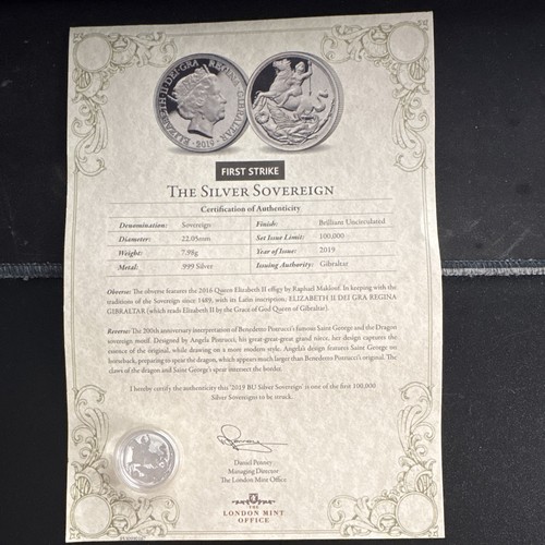 Gibraltar 2019 silver - 2019,