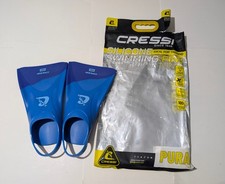 CRESSI Pura Pocket Silicone Snorkelling Swimming Short Fins Adult Small EU 38 40