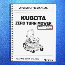 KUBOTA Z411-AU Z421-AU ZERO