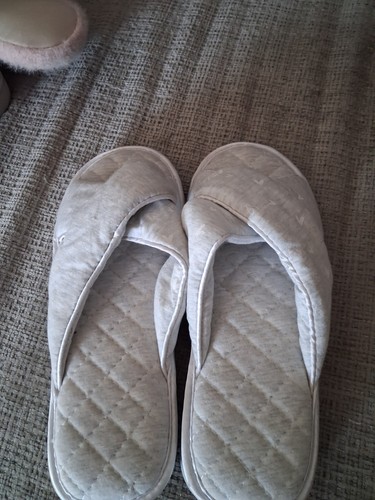 Ladies size sliders grey - 6,