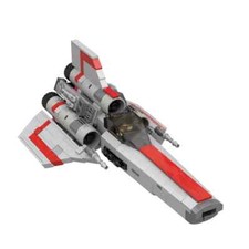 Colonial Viper MK1 Building Block Set Battlestars Version 2.0 Gray Spaceship Toy