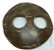NATURAL COCONUT SHELL ORGANIC SARONG  PARERO CLIP FASTENER ROUND