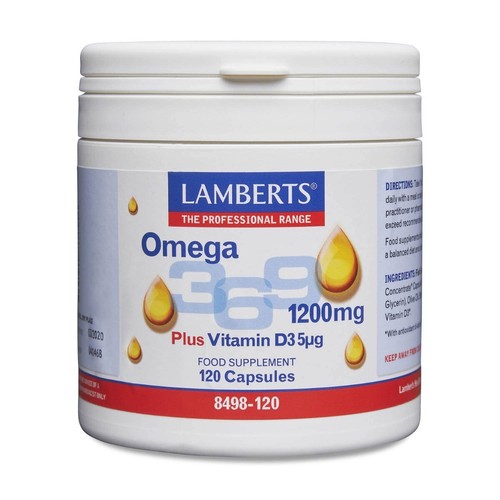 Lamberts 120 capsules omega - 120,