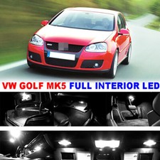 FOR MKⅤ Interior TDI TSI GTI (2003-2008) HIGH POWER WHITE LED BULB LIGHT KITS