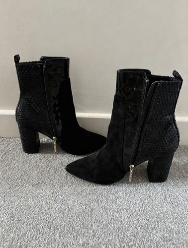 Ravel black suede snakeskin - ravel,