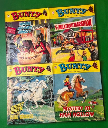 Four vintage bunty picture - bunty,