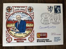 Manchester United First Dawn Sir Matt Busby’s 80th Birthday 26th May 1989 Signed