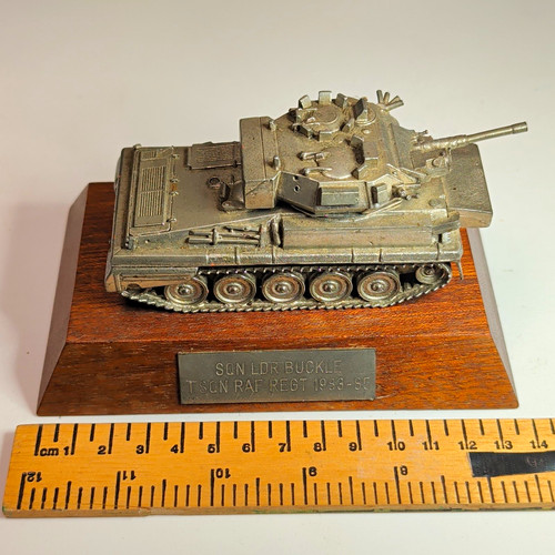Scorpion pewter tank model - tank,