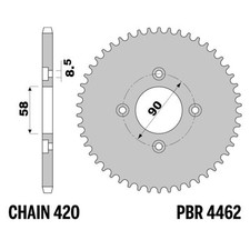 Honda MSX125 2013-2022 420