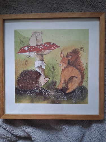 Wooden framed 32cm - wooden,