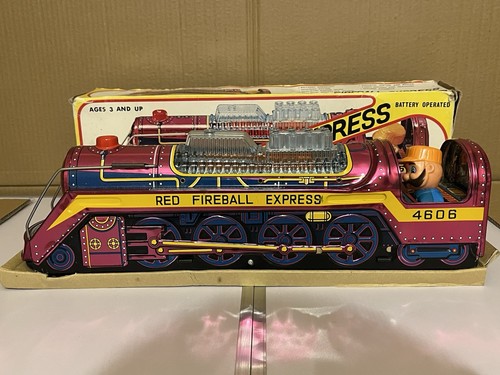 Vintage red fireball express - red,
