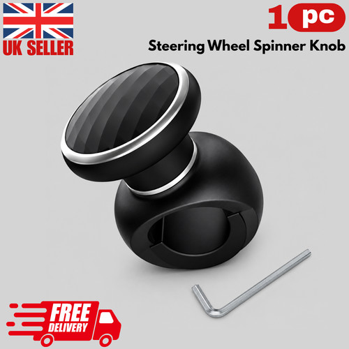 Steering wheel spinner knob - wheel,
